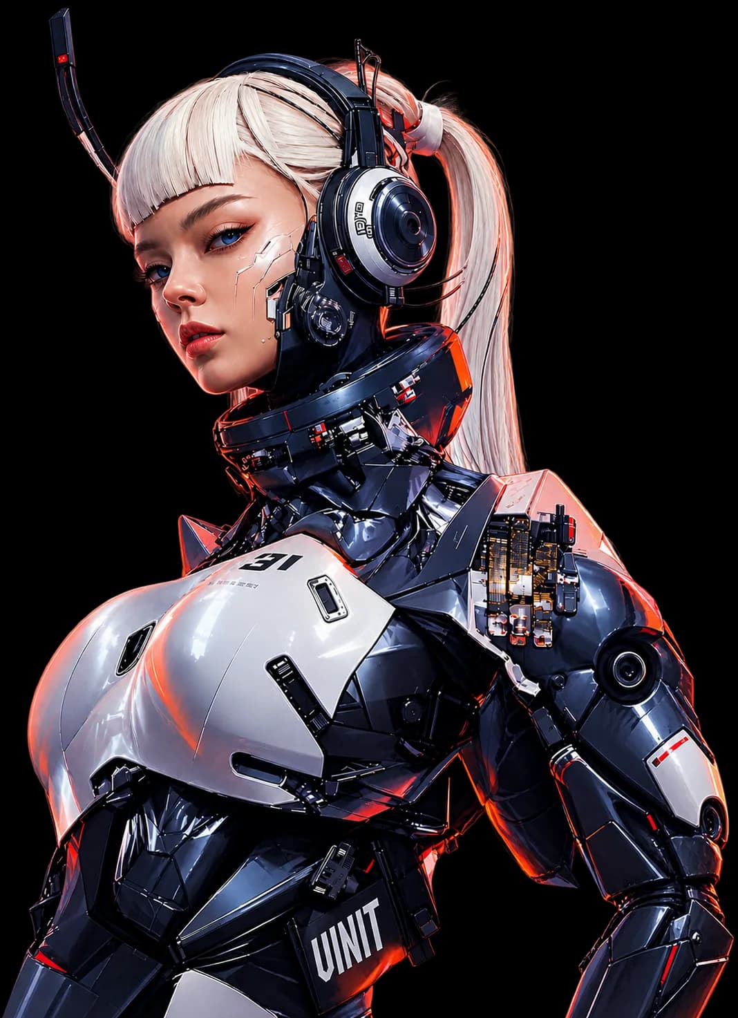 Cyberpunk portrait